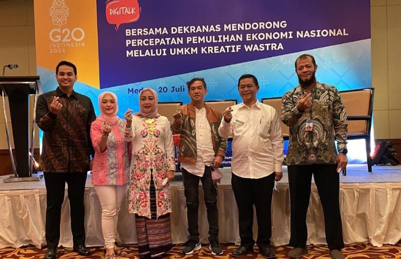 Digitalk, Dekranas Dorong Percepatan Ekonomi Nasional Melalui UMKM Kreatif Wastra Digitalk, Dekranas Dorong Percepatan Ekonomi Nasional Melalui UMKM Kreatif Wastra