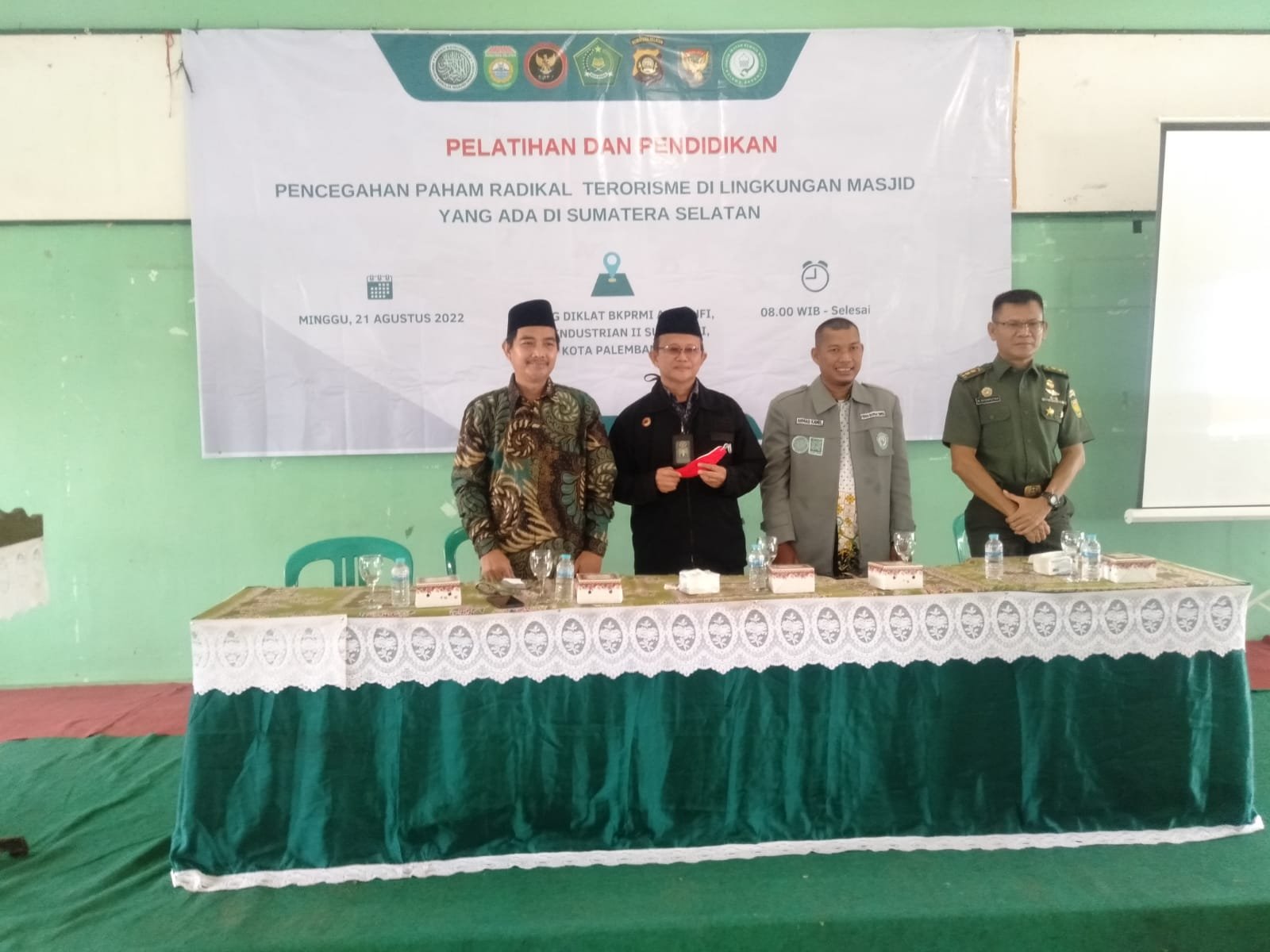 BKPRMI Gelar Pelatihan Pencegahan Paham Radikal Terorisme di lingkungan masjid yang ada di Sumatera selatan BKPRMI Gelar Pelatihan Pencegahan Paham Radikal Terorisme di lingkungan masjid yang ada di Sumatera selatan