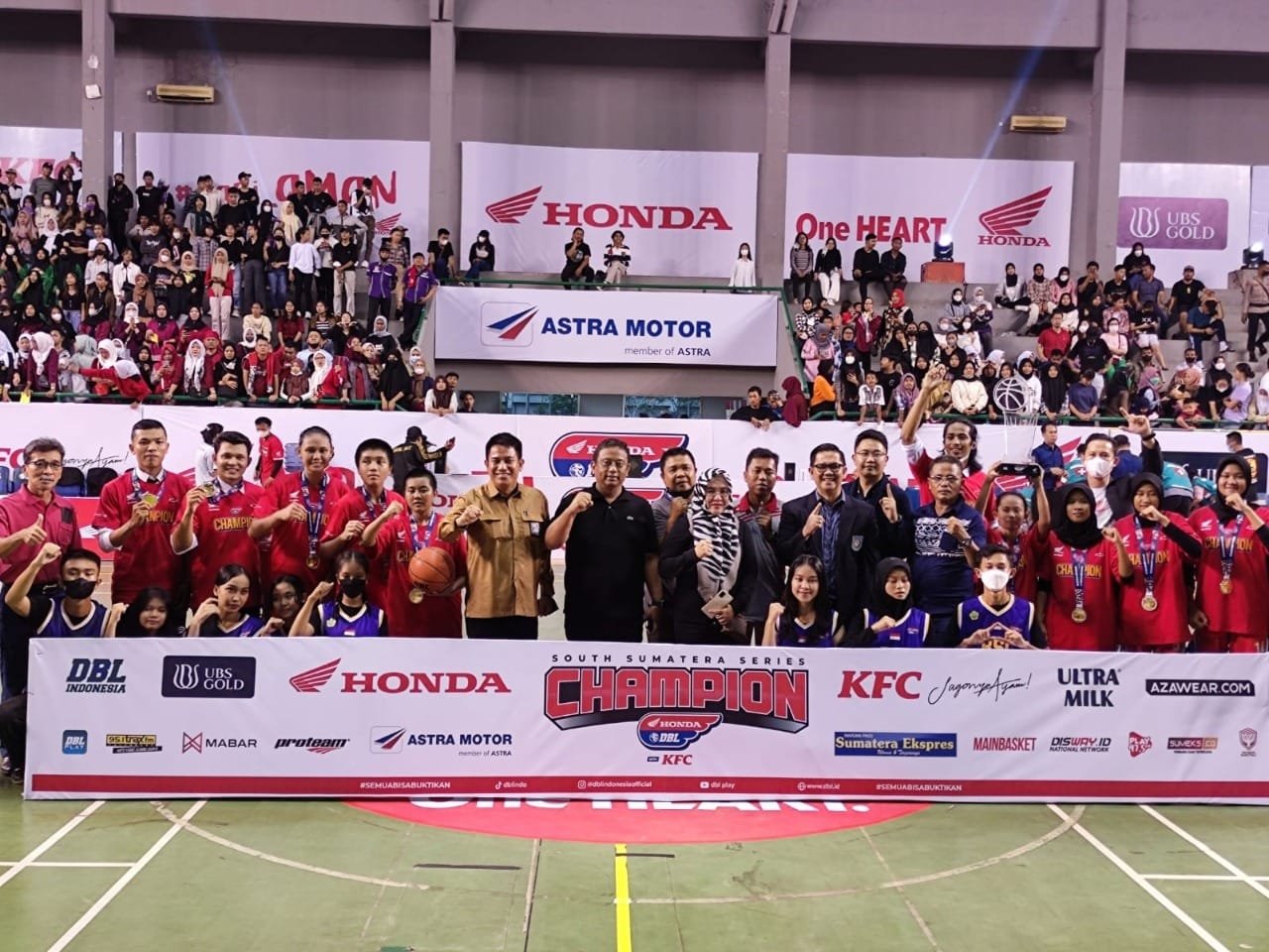 Honda DBL 2022 Sumatera Selatan Sukes Digelar Honda DBL 2022 Sumatera Selatan Sukes Digelar