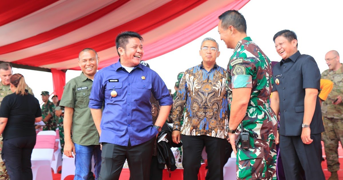 HD Dampingi Panglima TNI Tinjau Latma Garuda Shield -16/2022 HD Dampingi Panglima TNI Tinjau Latma Garuda Shield -16/2022
