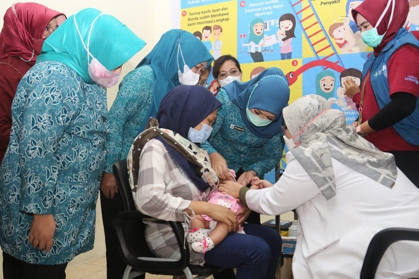 Sumsel Menjadi Lokasi Pencanangan Imunisasi PCV Tingkat Nasional Sumsel Menjadi Lokasi Pencanangan Imunisasi PCV Tingkat Nasional
