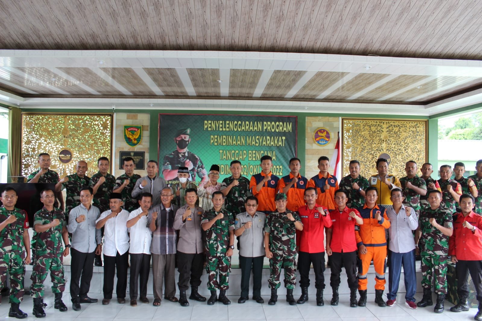 Kolaborasi Kodim 0402 / OKI BPBD Dan Manggala Agni Selenggarakan Pembinaan Masyarakat Tanggap Bencana Kolaborasi Kodim 0402 / OKI BPBD Dan Manggala Agni Selenggarakan Pembinaan Masyarakat Tanggap Bencana