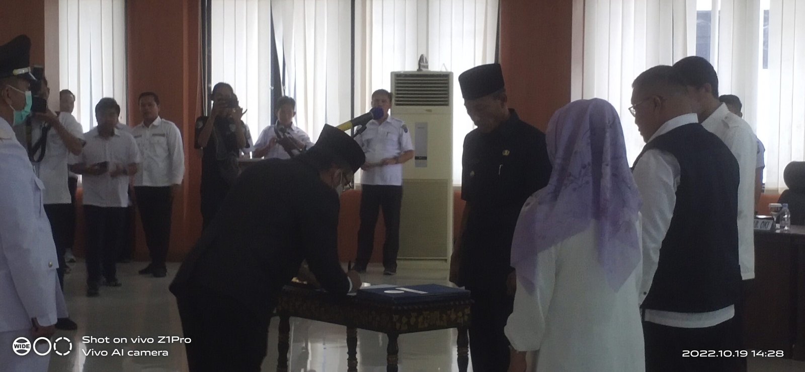 Wabub OKI Lantik Pejabat Administrasi Dan Fungsional Pemkab OKI Wabub OKI Lantik Pejabat Administrasi Dan Fungsional Pemkab OKI