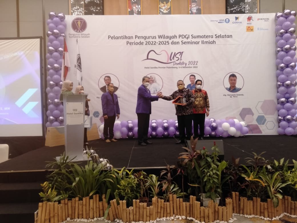 MUSI DENTISTRY 2022 PELANTIKAN PENGURUS PDGI WILAYAH SUMATERA SELATAN PERIODE 2022-2025 DAN SEMINAR ILMIAH MUSI DENTISTRY 2022 PELANTIKAN PENGURUS PDGI WILAYAH SUMATERA SELATAN PERIODE 2022-2025 DAN SEMINAR ILMIAH