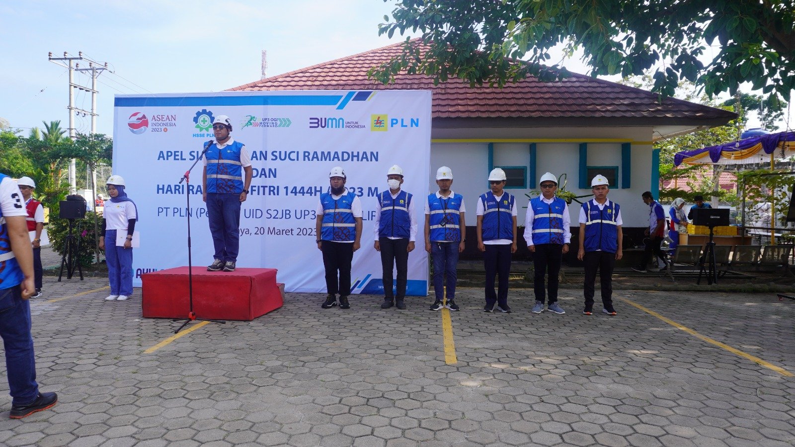 PLN UP3 Ogan Ilir Gelar Apel Siaga Keandalan Jaringan Bulan Ramadhan dan Idul Fitri 1444 H PLN UP3 Ogan Ilir Gelar Apel Siaga Keandalan Jaringan Bulan Ramadhan dan Idul Fitri 1444 H