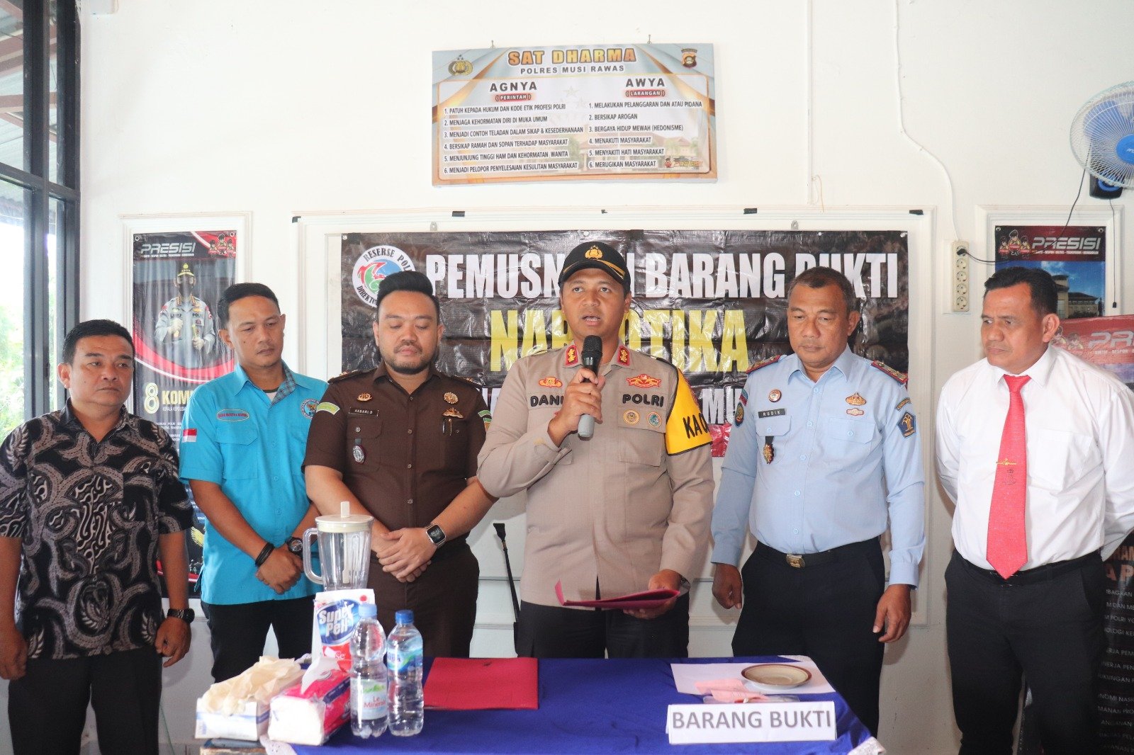 Satresnarkoba Polres Musi Rawas Musnahkan, Narkotika Jenis Sabu Dan Ekstasi Satresnarkoba Polres Musi Rawas Musnahkan, Narkotika Jenis Sabu Dan Ekstasi