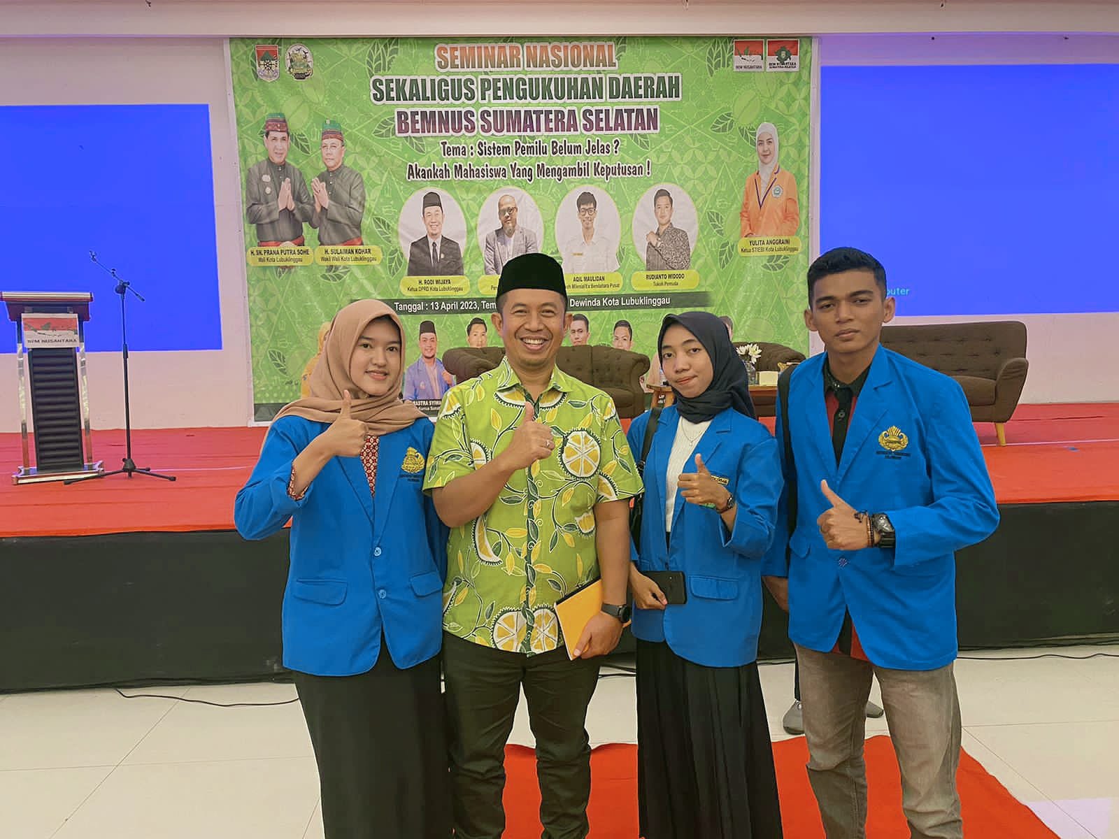 BEM Nusantara Sumsel Berhasil Melaksanakan Seminar Nasional Dan Pengukuhan BEM Nusantara Sumsel Berhasil Melaksanakan Seminar Nasional Dan Pengukuhan