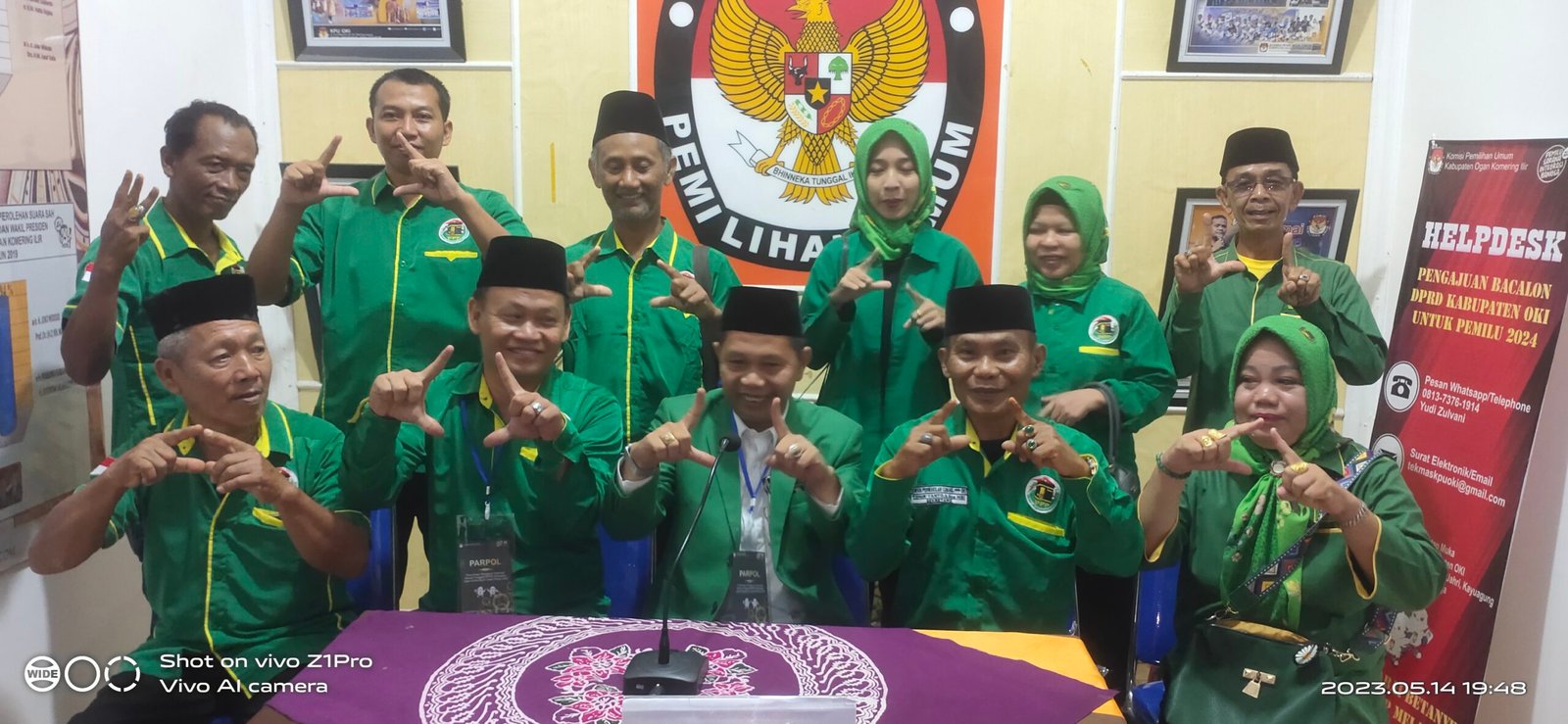 2014 – 2019 Tak Ada Di Parlemen OKI, DPC PPP Target 2024 8 Kursi Daftar Bacaleg Ke KPU 2014 – 2019 Tak Ada Di Parlemen OKI, DPC PPP Target 2024 8 Kursi Daftar Bacaleg Ke KPU