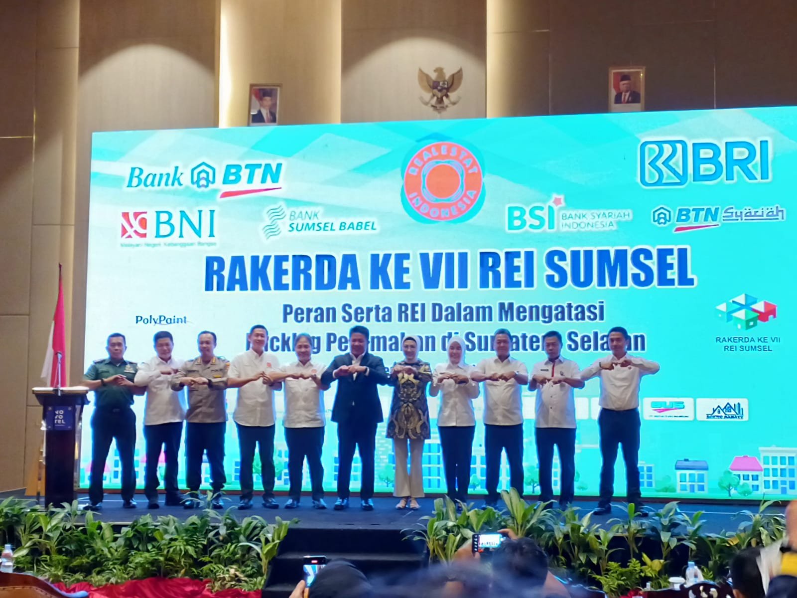 Pembukaan Rakerda Ke VII REI Sumatera Selatan Dengan Tema “Peran Serta REI Dalam Mengatasi Backlog Perumahan Di Sumsel Pembukaan Rakerda Ke VII REI Sumatera Selatan Dengan Tema “Peran Serta REI Dalam Mengatasi Backlog Perumahan Di Sumsel