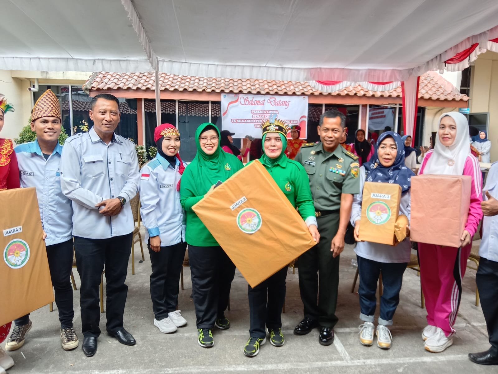 Persit Kodim 0402/OKI Raih Juara ll Lomba Senam Kreasi Persit Kodim 0402/OKI Raih Juara ll Lomba Senam Kreasi
