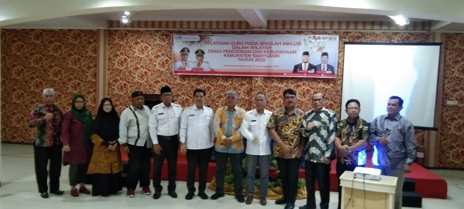 Dinas Pendidikan dan Kebudayaan Banyuasin, Selenggarakan Pelatihan Guru Pada Sekolah Inklusi