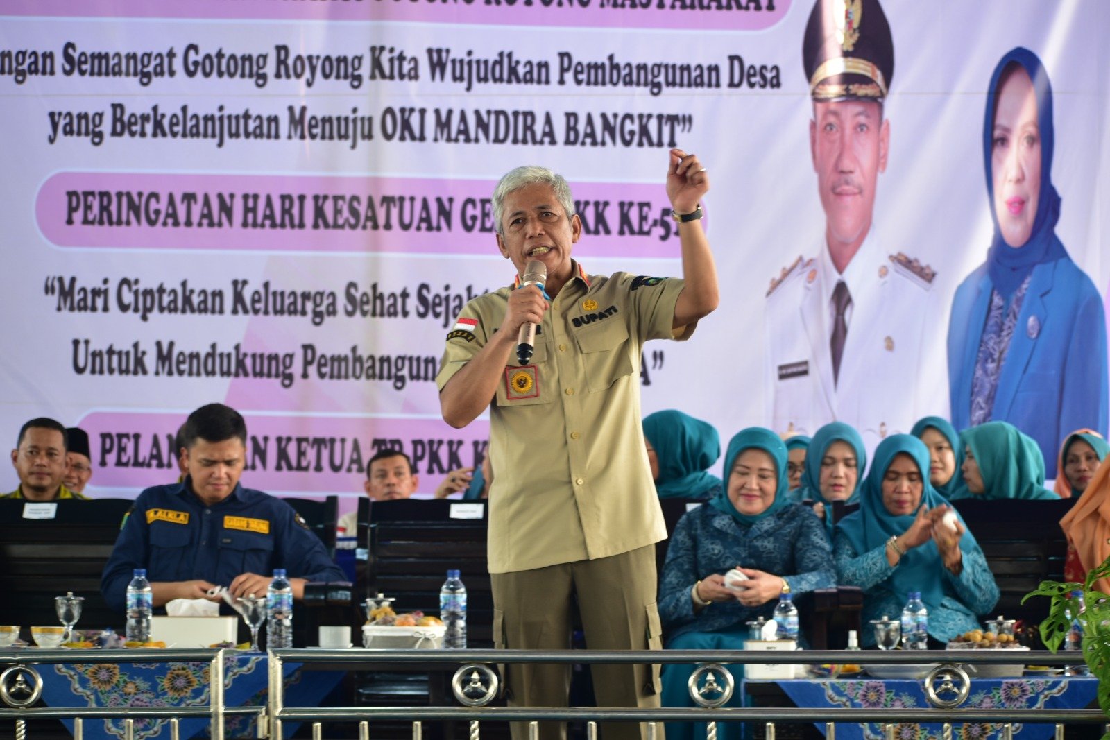 Canangkan BBGRM 2023, Bupati OKI Ajak Pelihara Budaya Gotong Royong Canangkan BBGRM 2023, Bupati OKI Ajak Pelihara Budaya Gotong Royong