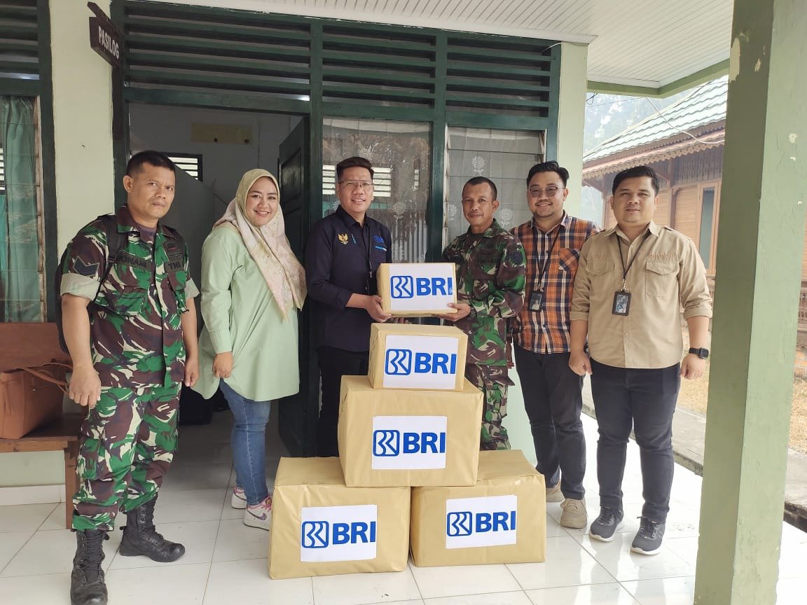 Kodim 0402/OKI Terima Bantuan Dari Bank BRI Cabang Kayuagung Kodim 0402/OKI Terima Bantuan Dari Bank BRI Cabang Kayuagung