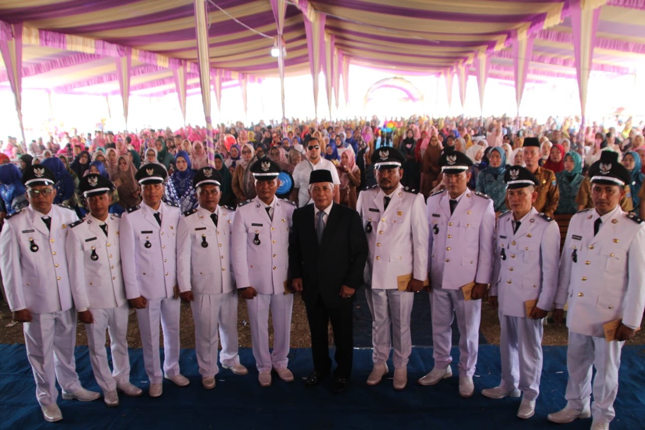 Lantik Kepala Desa Terpilih, Bupati Iskandar Sebut OKI Kapal Besar Butuh Nahkoda Handal