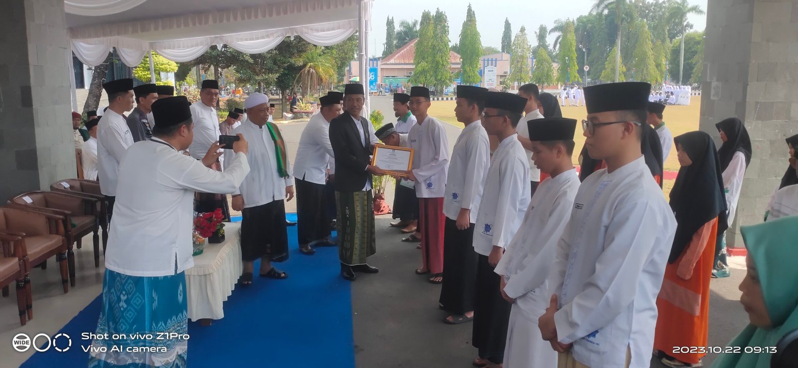 Pemerintah Kabupaten OKI Peringati Hari Santri, Kiyai dan Santri Gelar Istighosah dan Doa Bersama Pemerintah Kabupaten OKI Peringati Hari Santri, Kiyai dan Santri Gelar Istighosah dan Doa Bersama