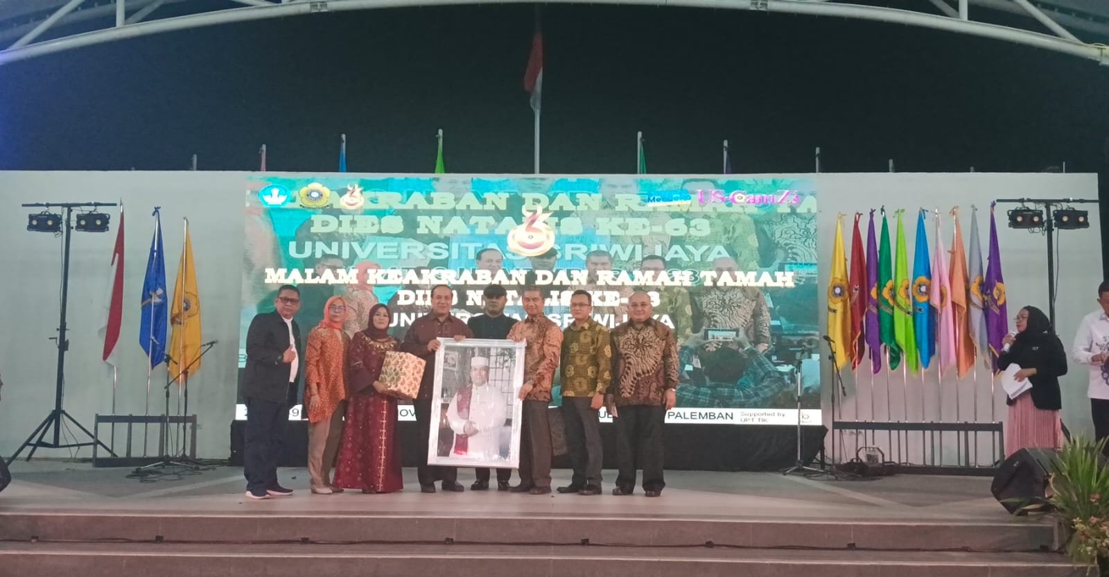 Malam Keakraban dan Ramah Tamah Dies Natalis Universitas Sriwijaya Ke-63, Bersinergi Go Internasional Malam Keakraban dan Ramah Tamah Dies Natalis Universitas Sriwijaya Ke-63, Bersinergi Go Internasional