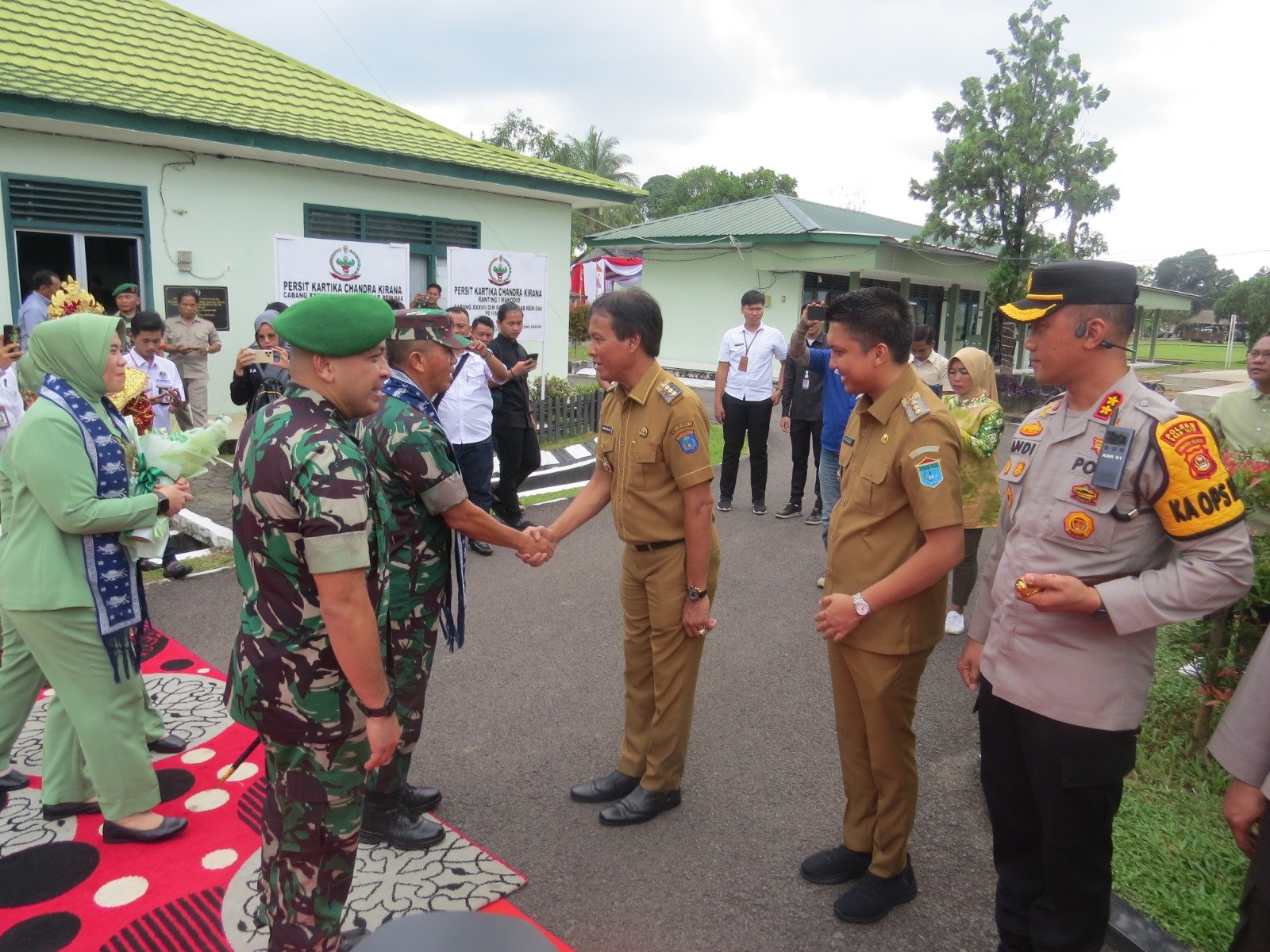 Hari Pertama Kerja, Pj. Bupati OKI Terima Kunker Pangdam II Sriwijaya Hari Pertama Kerja, Pj. Bupati OKI Terima Kunker Pangdam II Sriwijaya