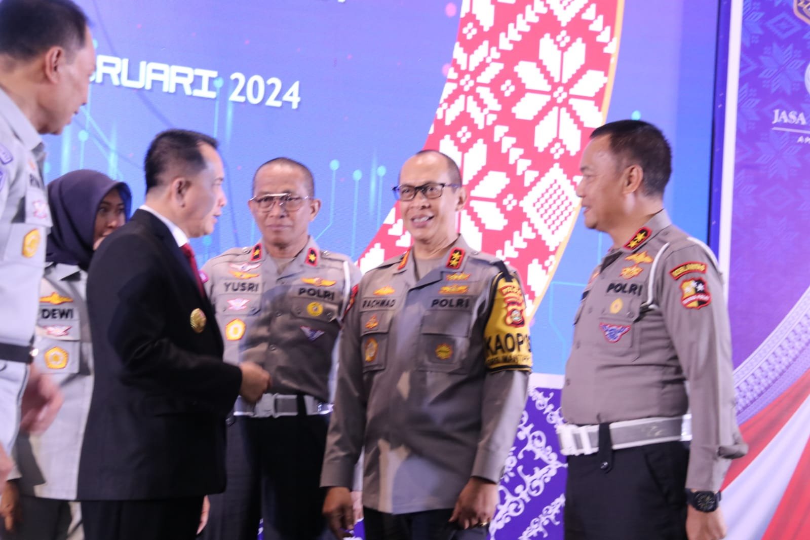 Kapolda Sumsel Irjen Pol A Rachmad Wibowo SIK, Hadiri Acara Penandatanganan Kerjasama dengan Instansi terkait (Bappeda dan Jasa Raharja)