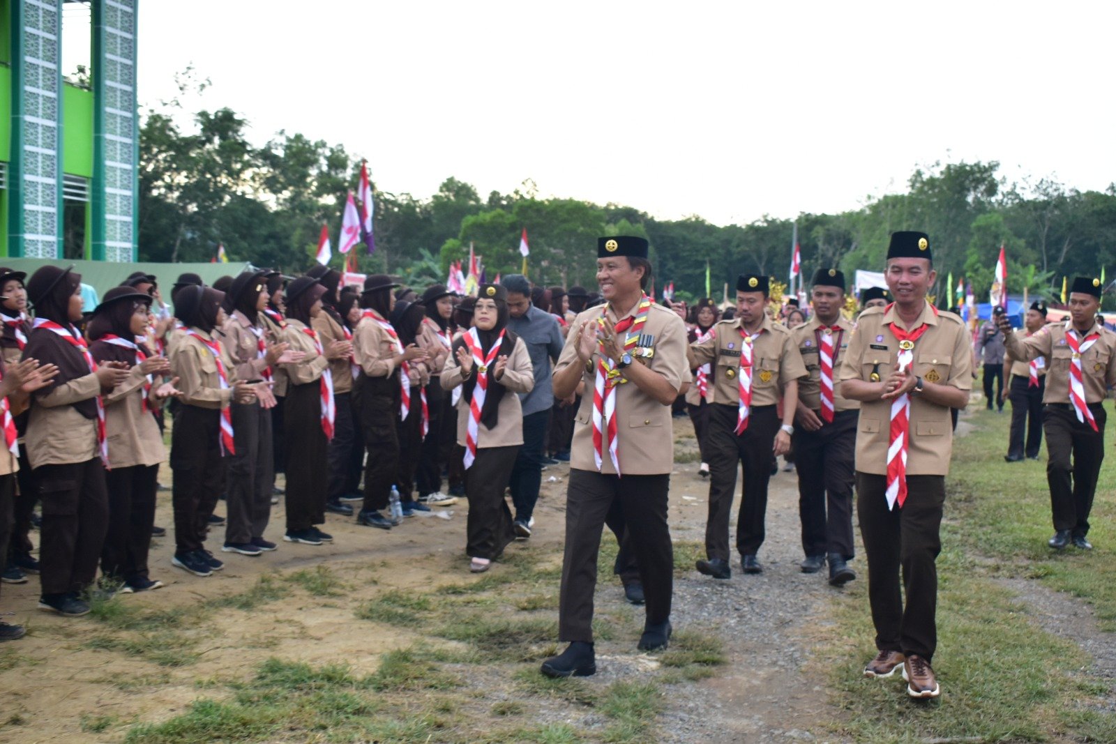 772 Peserta Ikuti Jambore Pramuka Ranting Lempuing Kabupaten OKI 772 Peserta Ikuti Jambore Pramuka Ranting Lempuing Kabupaten OKI