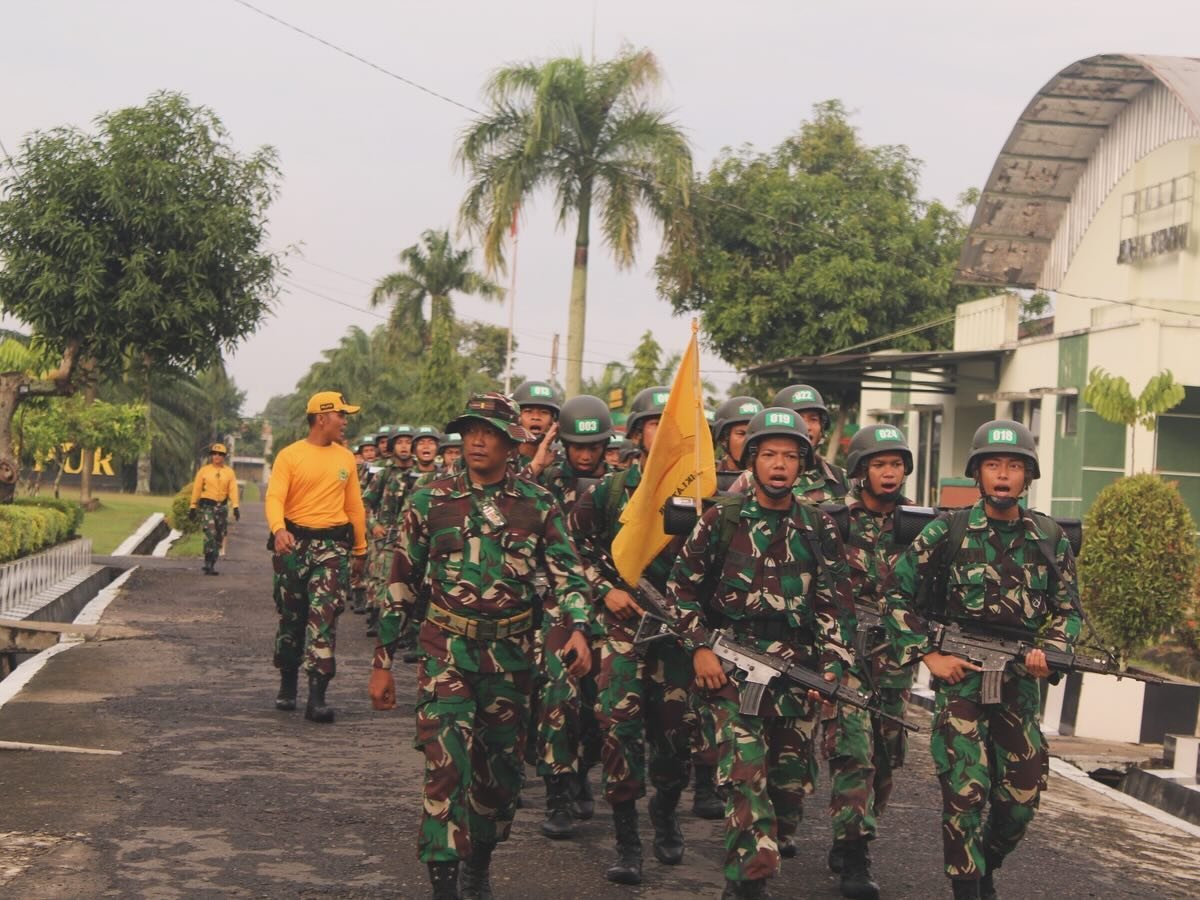 Bina Ketahanan Fisik, Siswa Dikjur Bintara Infanteri Latihan Hanmars Bina Ketahanan Fisik, Siswa Dikjur Bintara Infanteri Latihan Hanmars