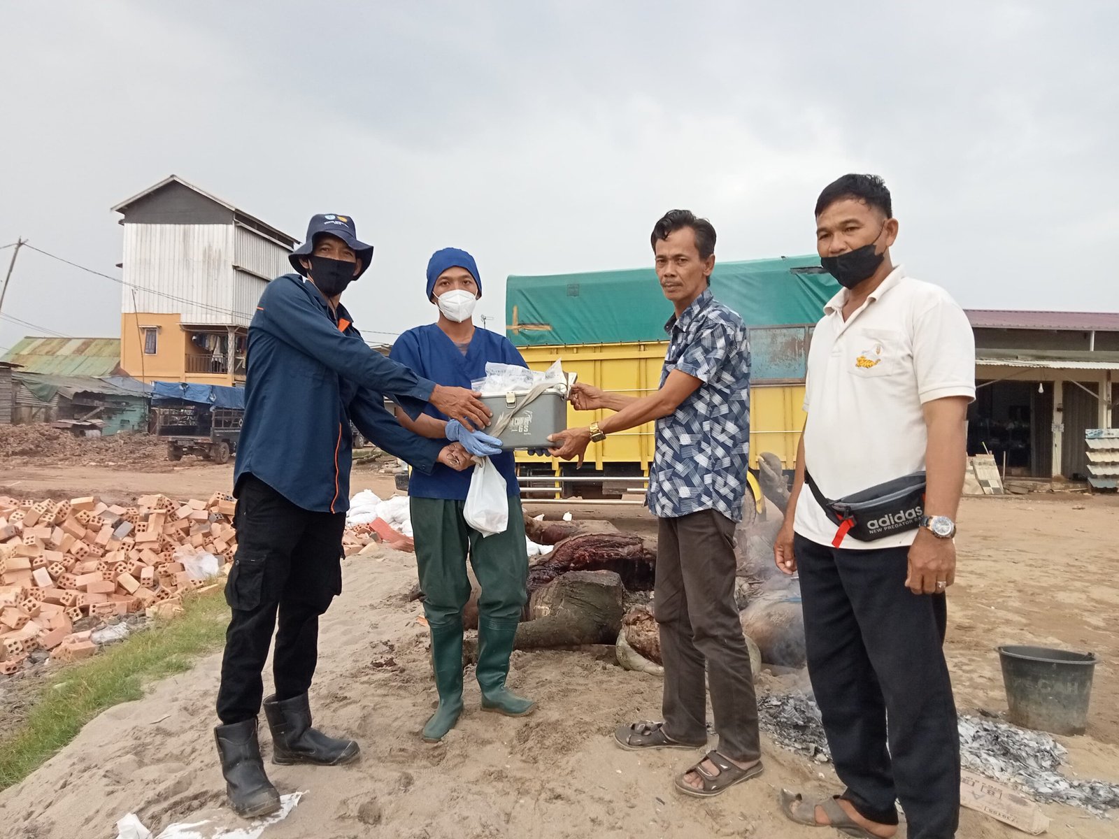 Kena Penyakit Ngorok, Disbunnak OKI Sigap Vaksinasi Massal Ratusan Kerbau Kena Penyakit Ngorok, Disbunnak OKI Sigap Vaksinasi Massal Ratusan Kerbau