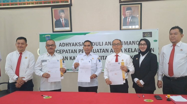 Pemkab-Kejari OKI Kolaborasi Penuhi Hak Sipil Anak Terlantar Pemkab-Kejari OKI Kolaborasi Penuhi Hak Sipil Anak Terlantar