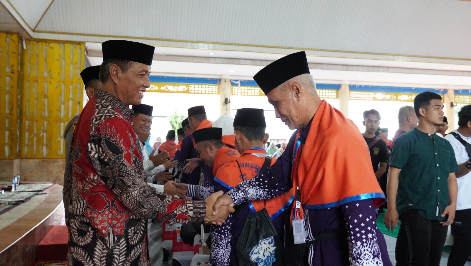 253 CJH OKI Gelombang ke dua Diberangkatkan 253 CJH OKI Gelombang ke dua Diberangkatkan
