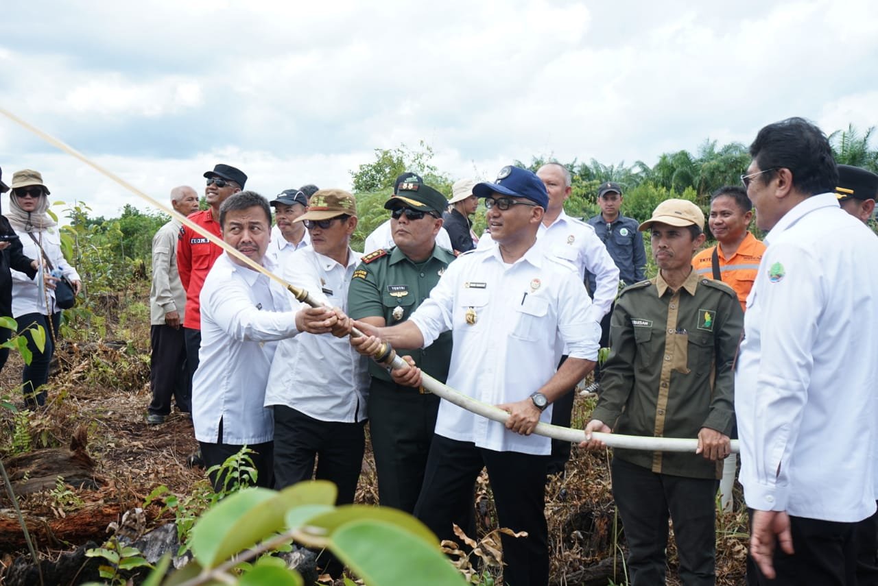 Dandim  0402/OKI Terima Kunjungan Kerja Tim On The Spot Wantannas RI