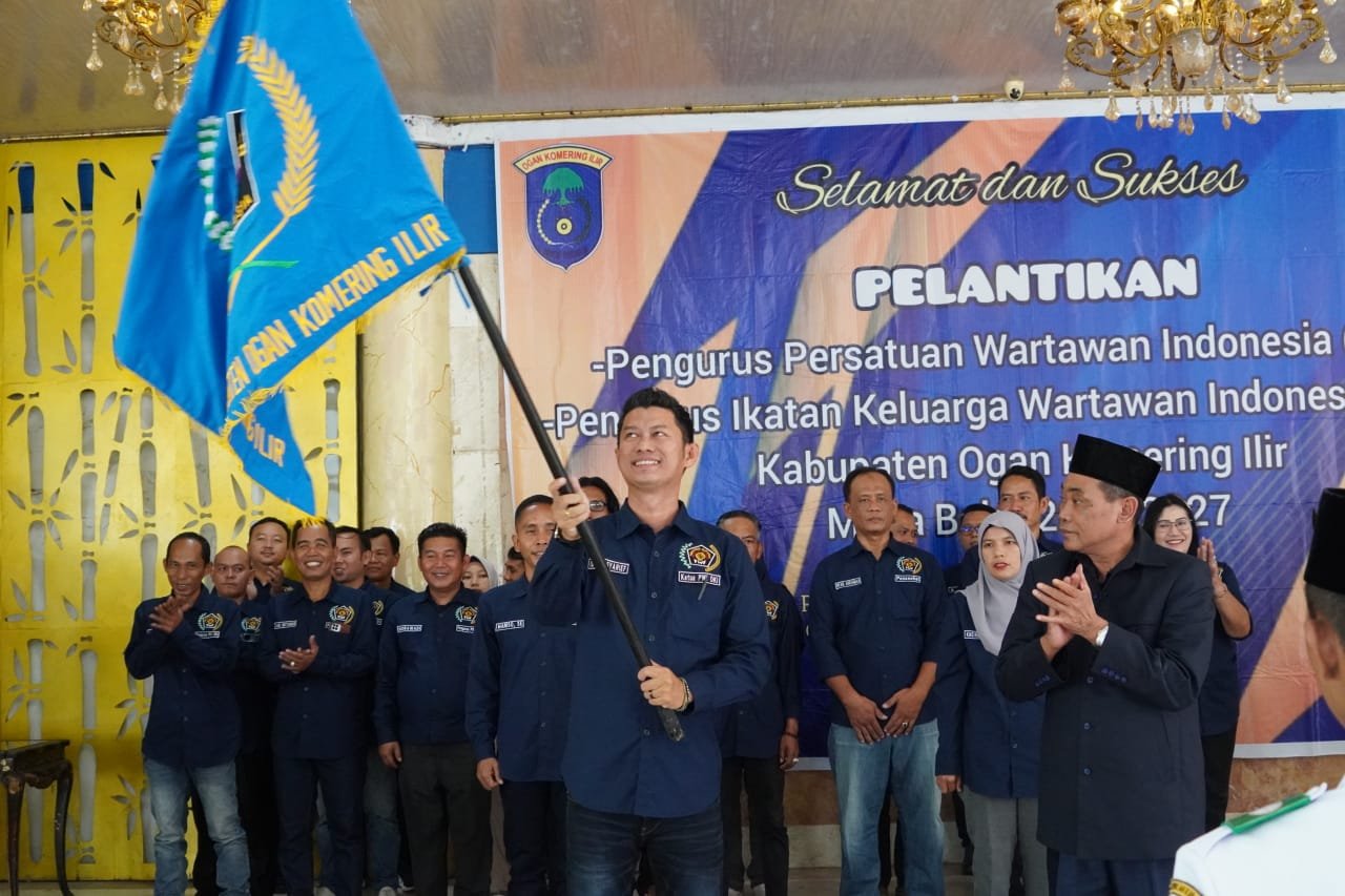 PWI OKI Dikukuhkan, Sekda Ajak Perkuat Sinergi PWI OKI Dikukuhkan, Sekda Ajak Perkuat Sinergi
