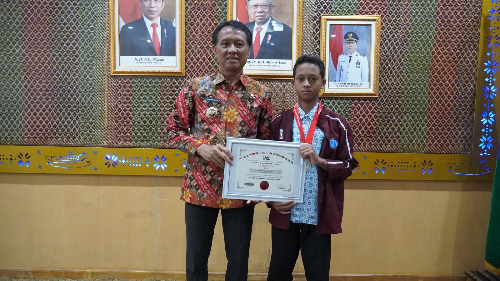Bikin Bangga, Yidha Bocah Desa Asal OKI Juara Kompetisi Matematika Tingkat Dunia Bikin Bangga, Yidha Bocah Desa Asal OKI Juara Kompetisi Matematika Tingkat Dunia