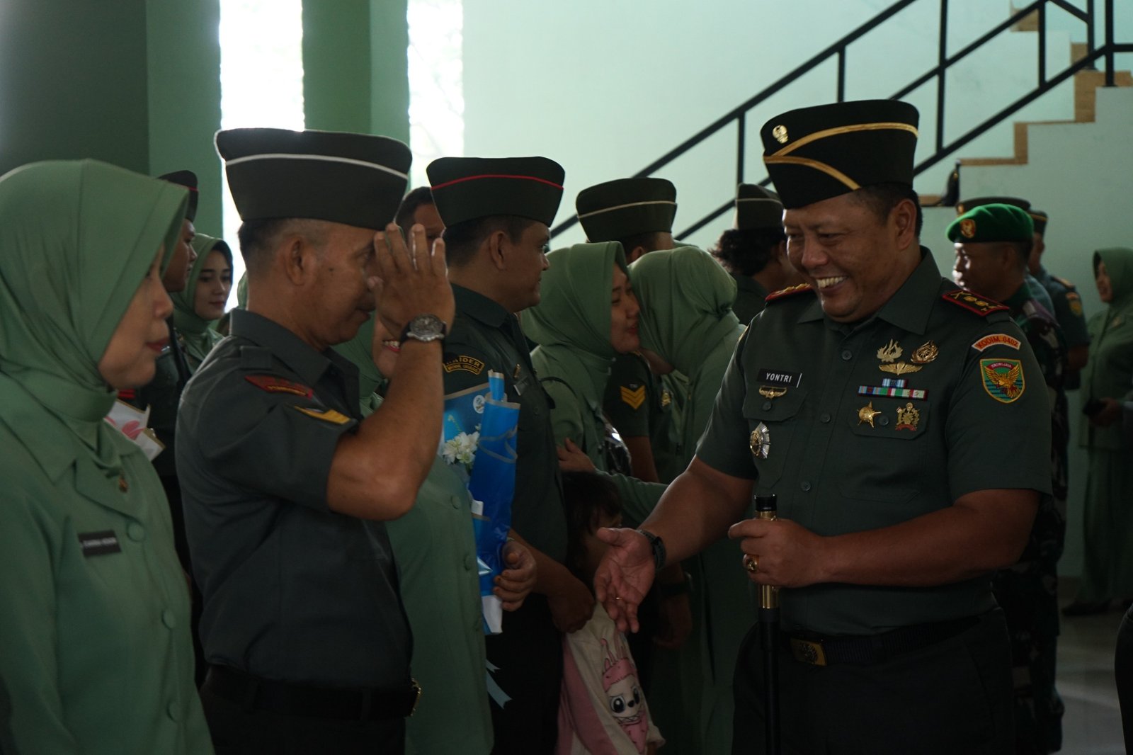 Sebanyak 67 Personil Kodim 0402/OKI-OI Naik Pangkat Sebanyak 67 Personil Kodim 0402/OKI-OI Naik Pangkat
