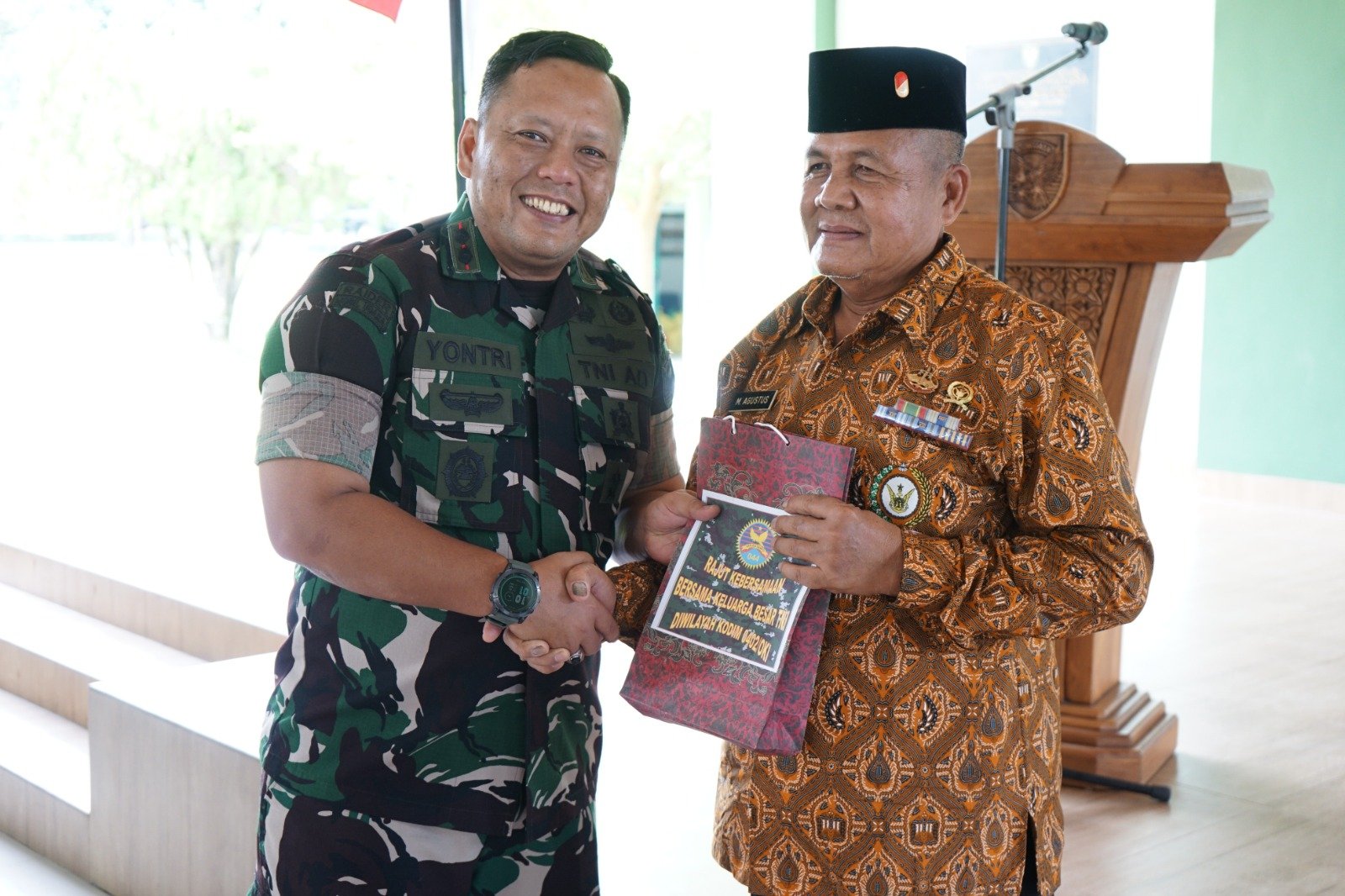 Jalin Komunikasi Dengan KBT, Kodim 0402/OKI Adakan Acara Komsos Jalin Komunikasi Dengan KBT, Kodim 0402/OKI Adakan Acara Komsos