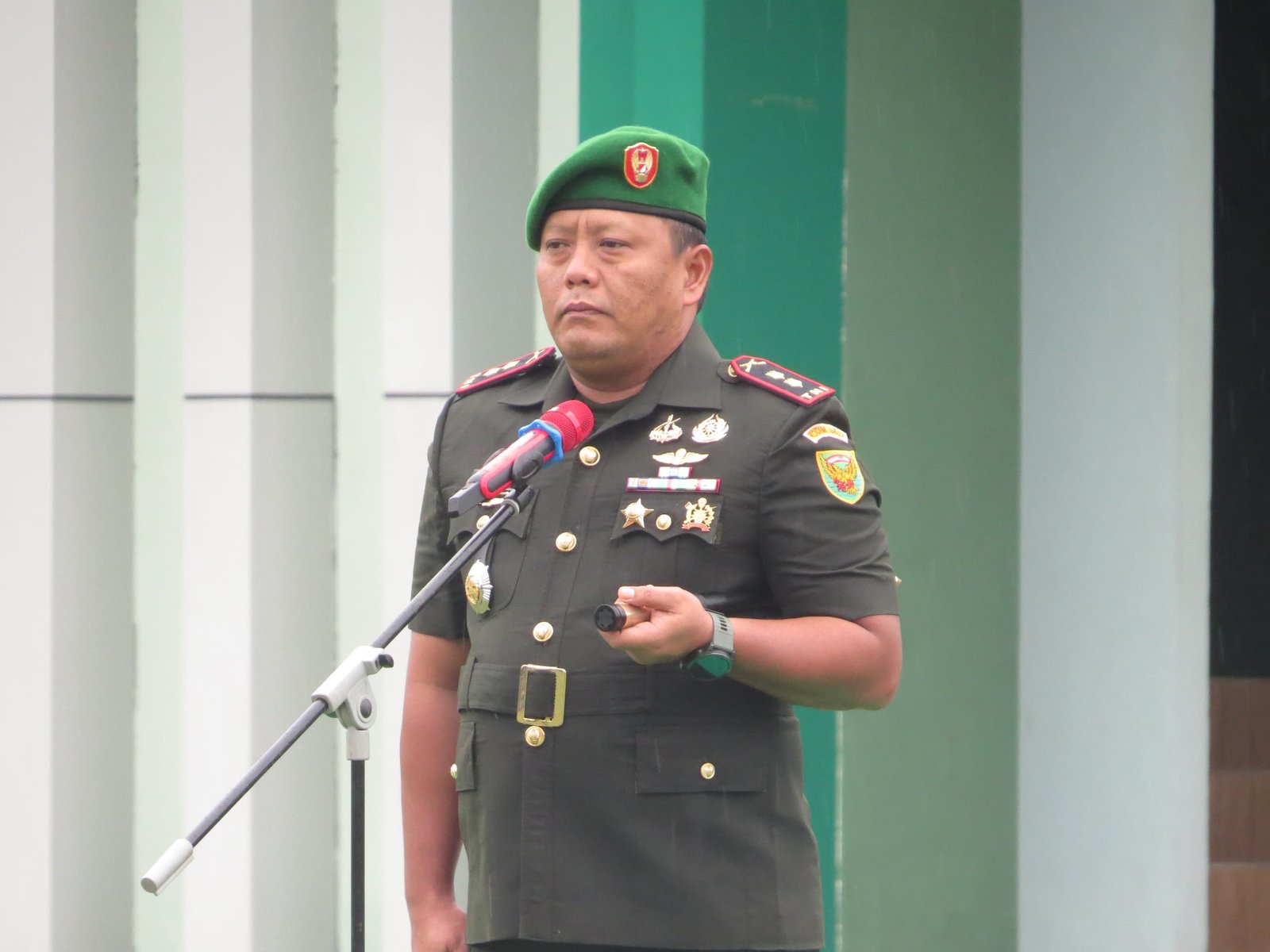 Peringati Hari Juang TNI AD, Kodim 0402/OKI Laksanakan Upacara Peringati Hari Juang TNI AD, Kodim 0402/OKI Laksanakan Upacara