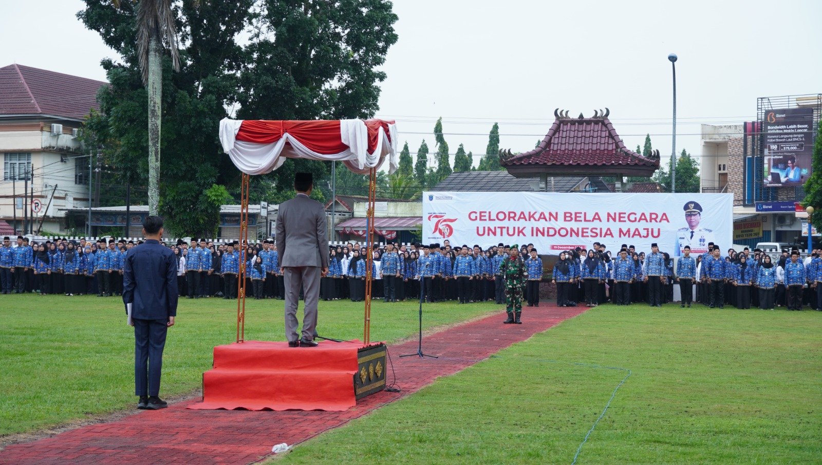 Hari Bela Negara Pj Bupati OKI Gemakan Pesan Presiden Prabowo Hari Bela Negara Pj Bupati OKI Gemakan Pesan Presiden Prabowo