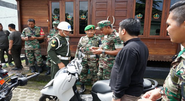 Kodim 0402/OKI Melaksanakan Sosialisasi Gaktib Yustisi untuk Tingkatkan Disiplin Prajurit Kodim 0402/OKI Melaksanakan Sosialisasi Gaktib Yustisi untuk Tingkatkan Disiplin Prajurit