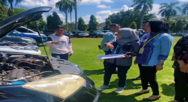 Pemkab Dan Kejaksaan Negeri, Lakukan Cek Fisik Ratusan Kendaraan Milik Pemkab OKI Pemkab Dan Kejaksaan Negeri, Lakukan Cek Fisik Ratusan Kendaraan Milik Pemkab OKI