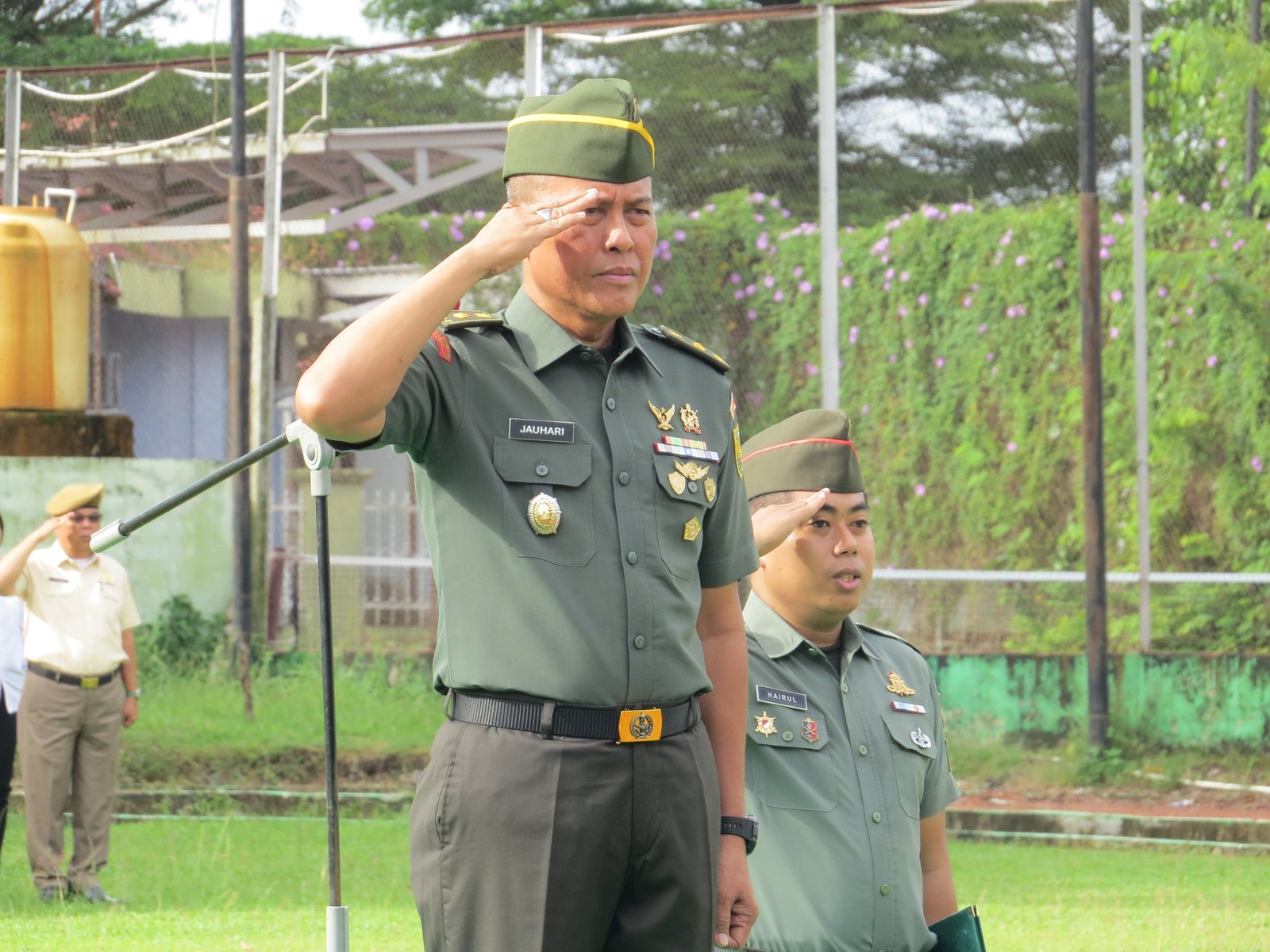 Kasdim 0402/OKI Bertindak Sebagai Irup Pada Upacara Bendera Kasdim 0402/OKI Bertindak Sebagai Irup Pada Upacara Bendera