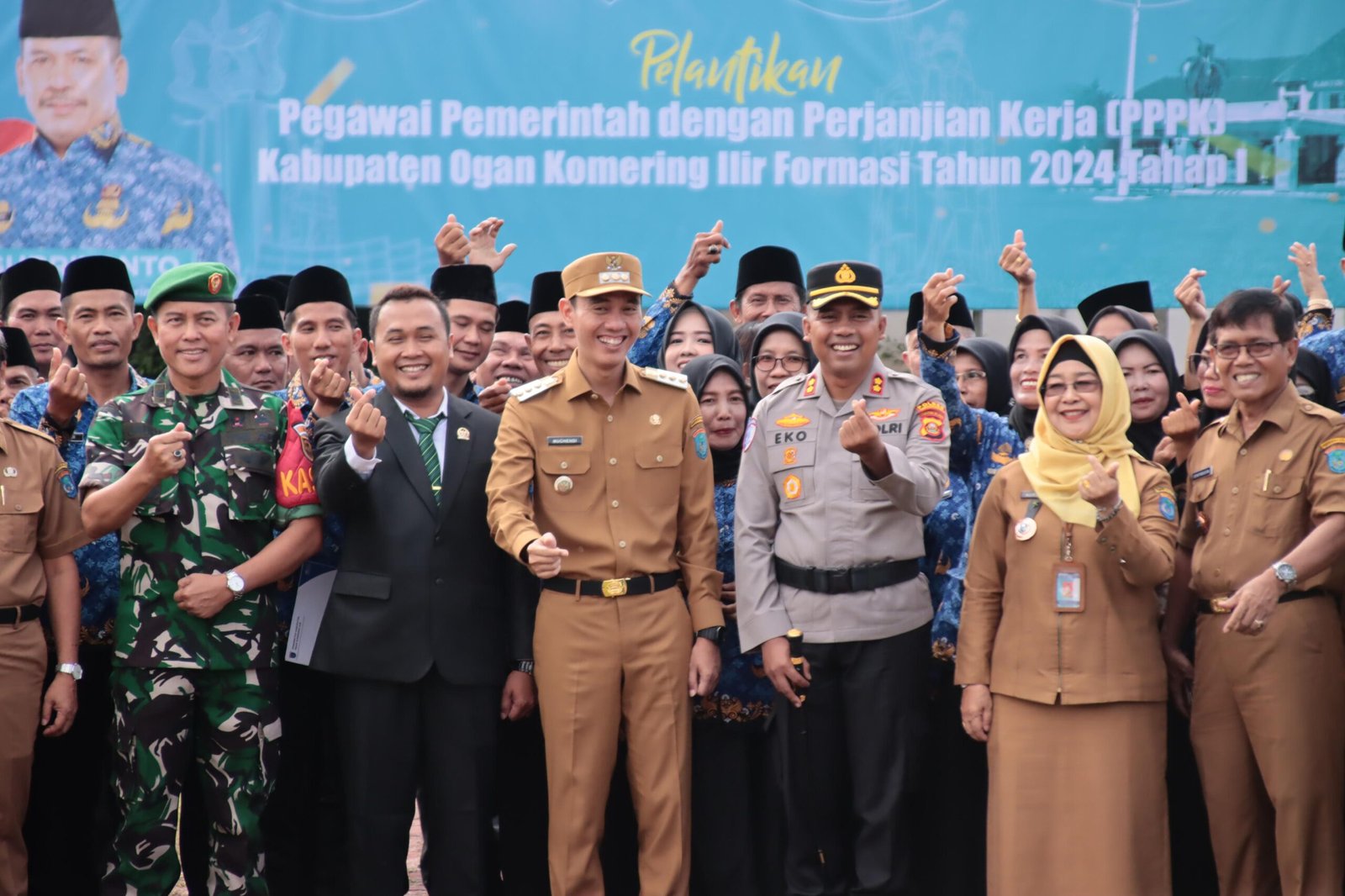 Kapolres OKI Hadiri Pelantikan P3K Kapolres OKI Hadiri Pelantikan P3K