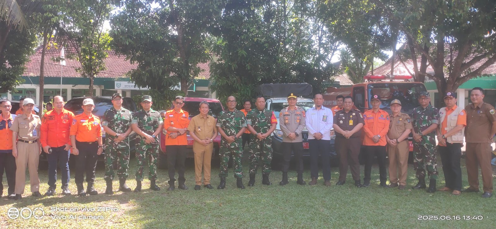 Danrem 044/Gapo Cek Sarana – Prasarana Kesiapan Penanggulan Karhutla Di BPBD OKI Danrem 044/Gapo Cek Sarana – Prasarana Kesiapan Penanggulan Karhutla Di BPBD OKI